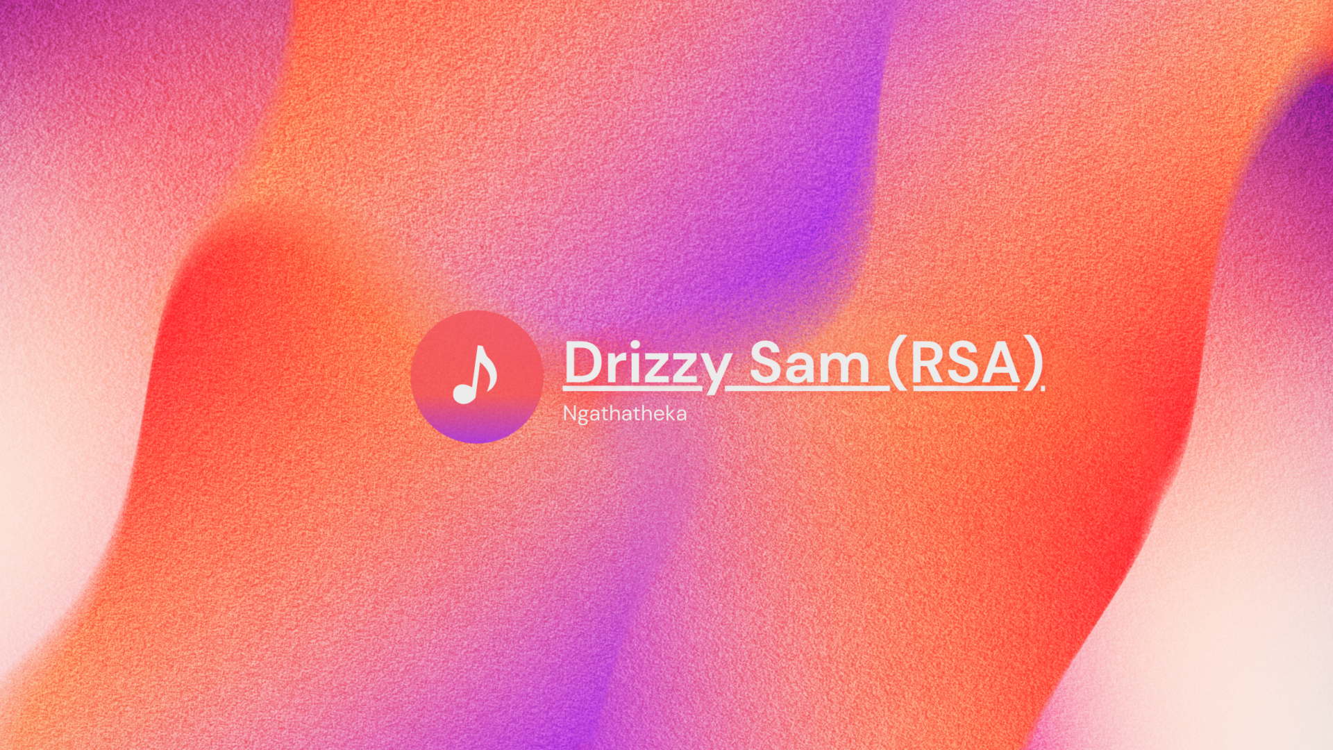 Drizzy Sam (RSA) - Ngathatheka